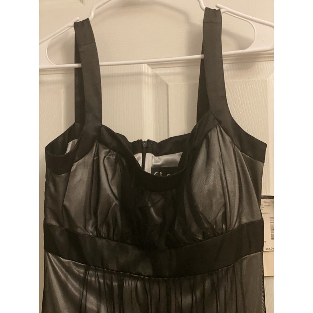 SL Fashions Black Sequin Trimmed Dress Women's‎ Size 12 - Picture 4 of 6
